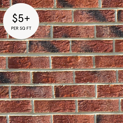 BRICK - $5 - $15 per square footImage via Swift Creek